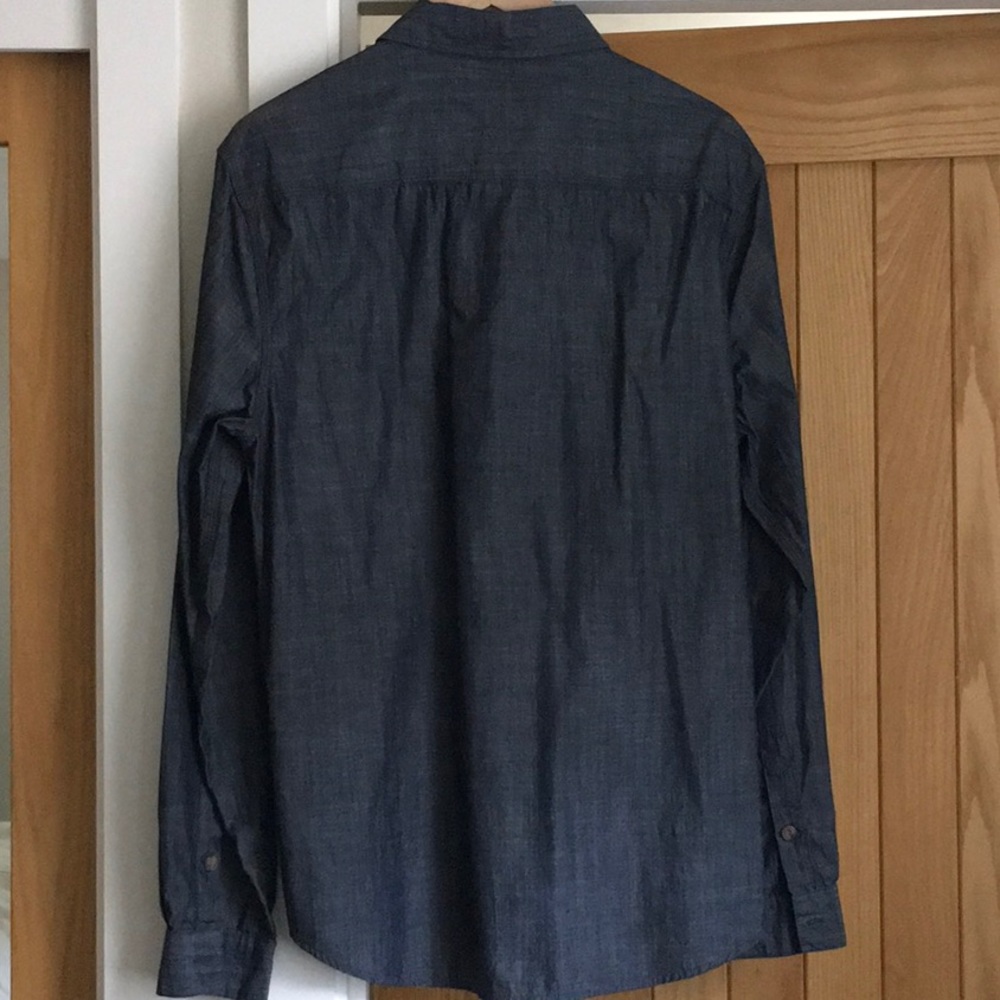 NWT Closed Chambray Stamford Shirt Dark Blue, L - Picture 4 of 13